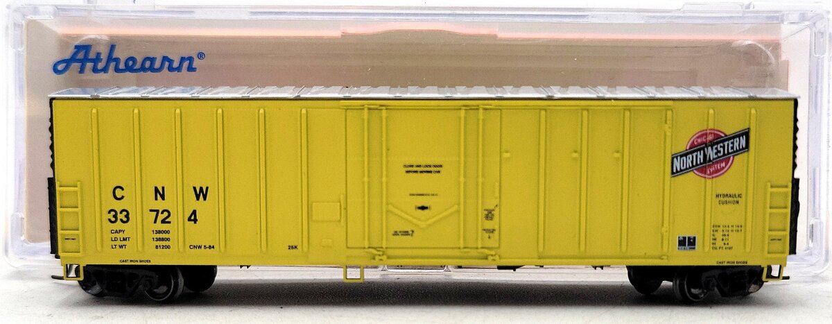Athearn 10688 N Chicago and North Western 50' NACC Box #33724