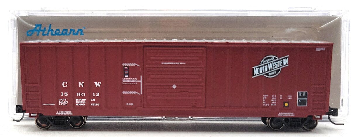 Athearn 1184 N Chicago & North Western 50' Berwick Box #156012