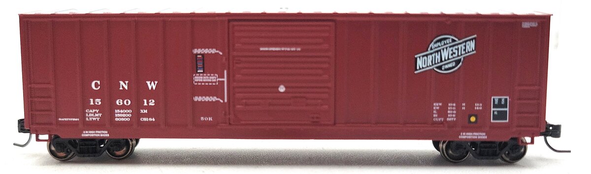Athearn 1184 N Chicago & North Western 50' Berwick Box #156012 LN/Box