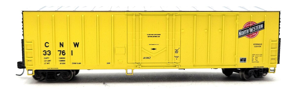Athearn 10689 N Chicago and North Western 50' NACC Box #33761 LN/Box