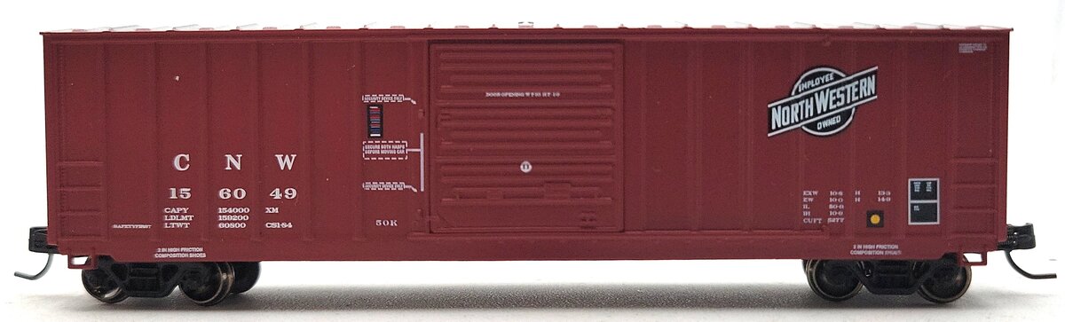 Athearn 1185 N Chicago & North Western 50' Berwick Box #156049 LN/Box