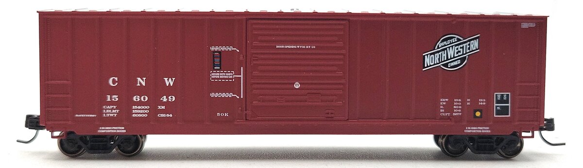 Athearn 1185 N Chicago & North Western 50' Berwick Box #156049 LN/Box