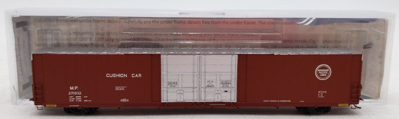 Trainworx Inc. 2903-02 N Scale Missouri Pacific 86' Auto Parts Car #271032 EX/Box
