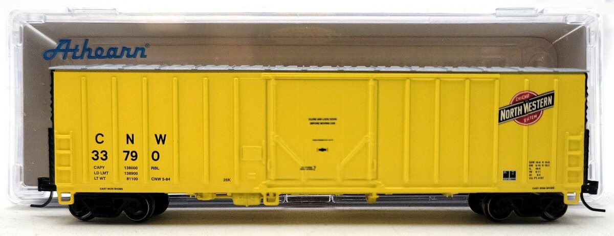 Athearn 2245 N Chicago & North Western 50' NACC Boxcar #33790 LN/Box