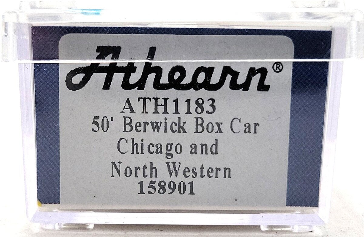 Athearn 1183 N Chicago & North Western 50' Berwick Box #158901