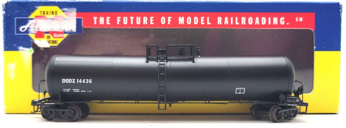 Athearn 10587 N Scale Department of Defense 30K Gallon Tank Car #14436 LN/Box
