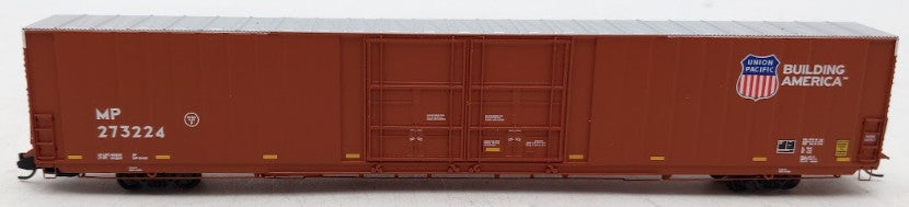 Trainworx Inc 2907-06 N Scale Union Pacific/MP 86'' Auto Parts Boxcar #273224 EX/Box