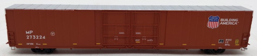 Trainworx Inc 2907-06 N Scale Union Pacific/MP 86'' Auto Parts Boxcar #273224 EX/Box