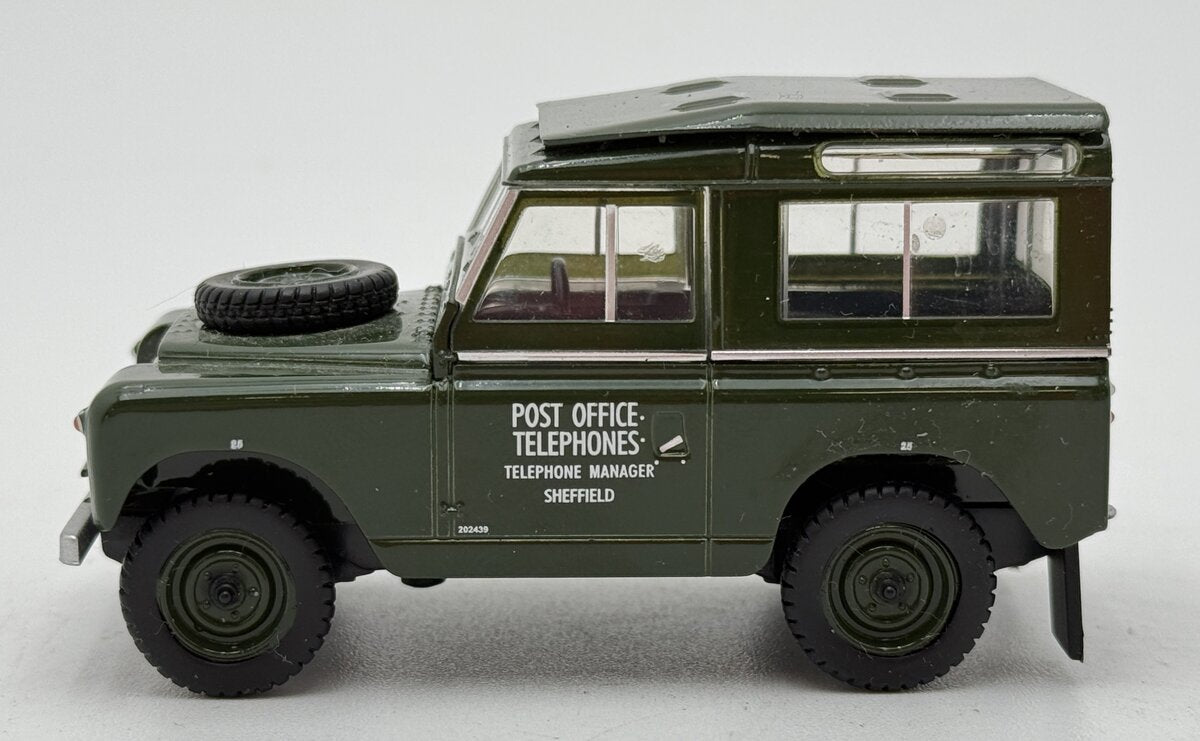 Oxford Diecast 43LR2S003 1:43 Scale Post Office Telephones Land Rover Series 2 LN