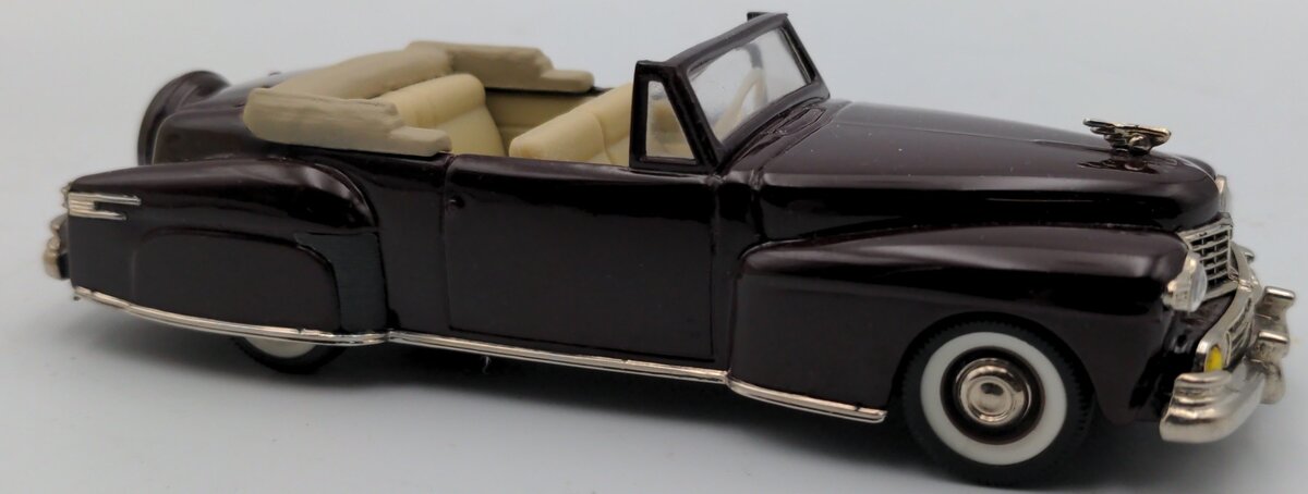 Collector's Classics C1-6DM 1:43 Lincoln Continental Top Down Maroon LN/Box