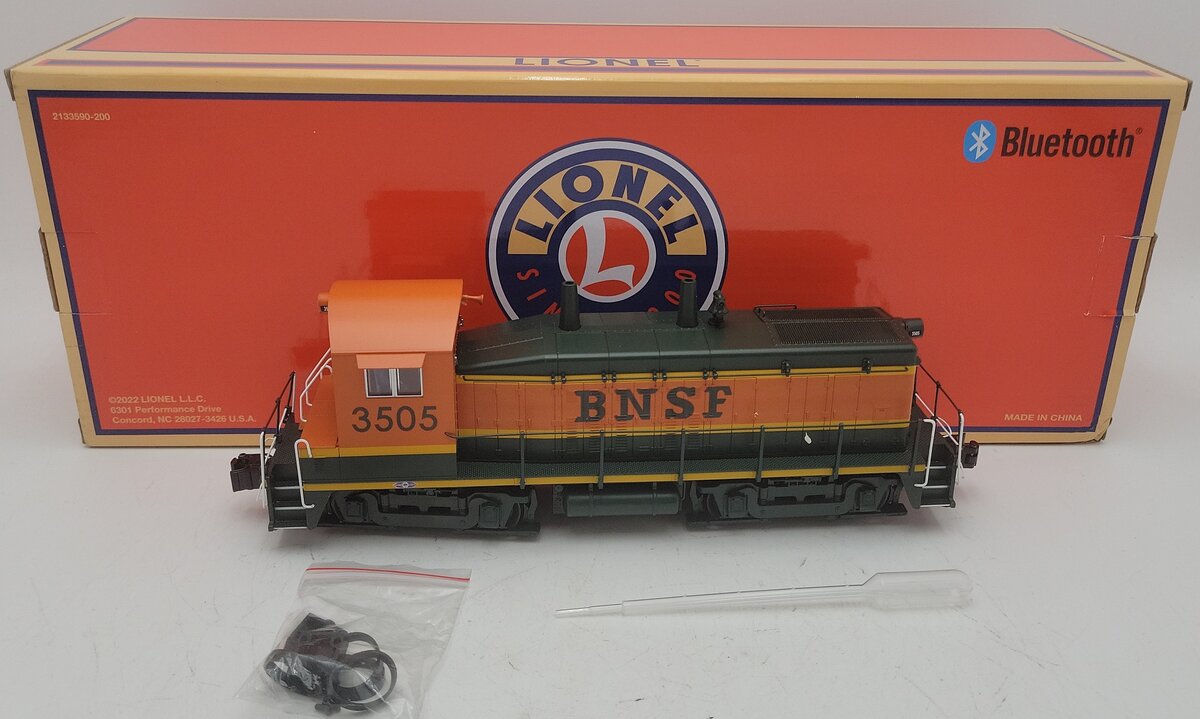 Lionel 2233210 O Gauge BNSF Legacy SW1200 Diesel Locomotive #3505 EX/Box