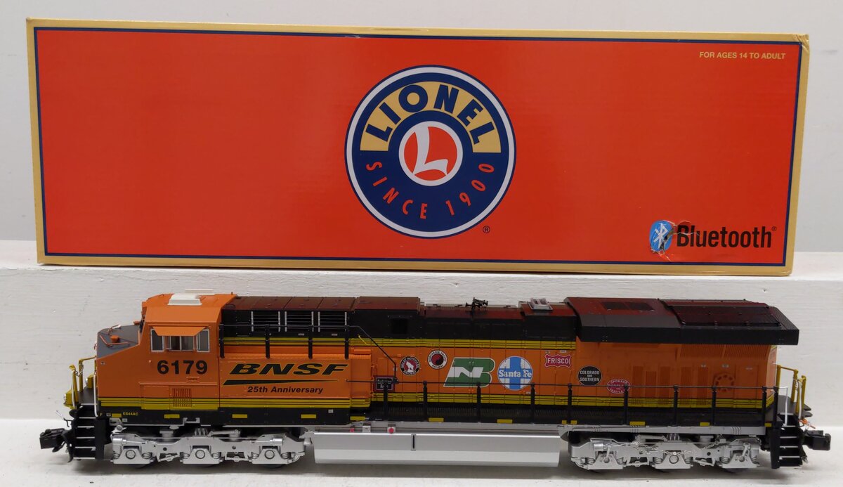 Lionel 2233449 BTO BNSF 25th Anniversary Non-PWD ES44AC Diesel Locomotive #6179 LN/Box