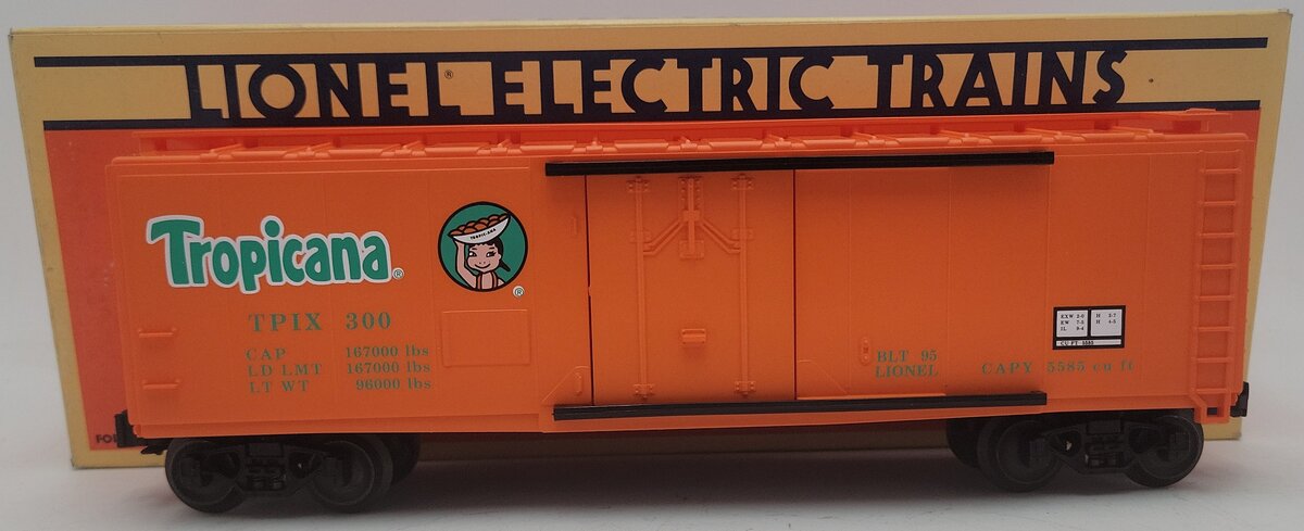 Lionel 6-17307 O Gauge Tropicana Reefer #300 EX/Box