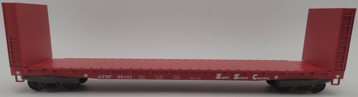 Weaver O Scale 2-Rail Atchison Topeka Santa Fe Flatcar #96101 EX/Box
