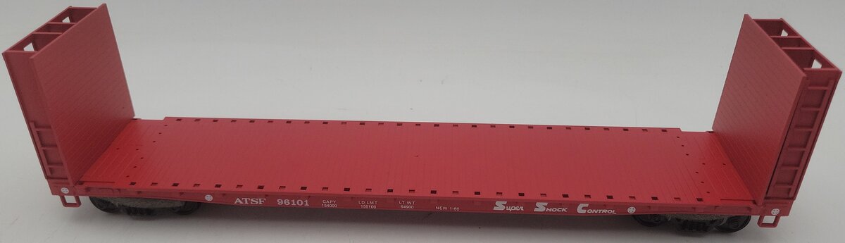 Weaver O Scale 2-Rail Atchison Topeka Santa Fe Flatcar #96101 EX/Box