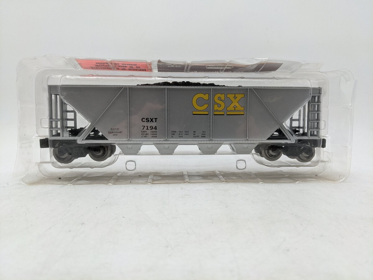 Menards 279-3574 O CSX Transportation Coal Hopper Car #7194 NIB