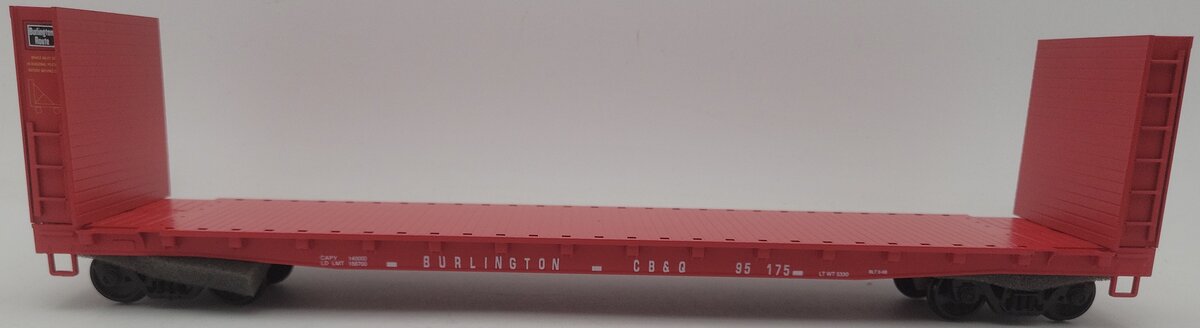 Weaver O Scale 2-Rail Chicago Burlington & Quincy Flat Car #95175 EX/Box
