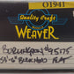 Weaver O Scale 2-Rail Chicago Burlington & Quincy Flat Car #95175 EX/Box