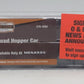 Menards 279-3582 O Gauge BNSF 4-Bay Covered Hopper #15591 NIB