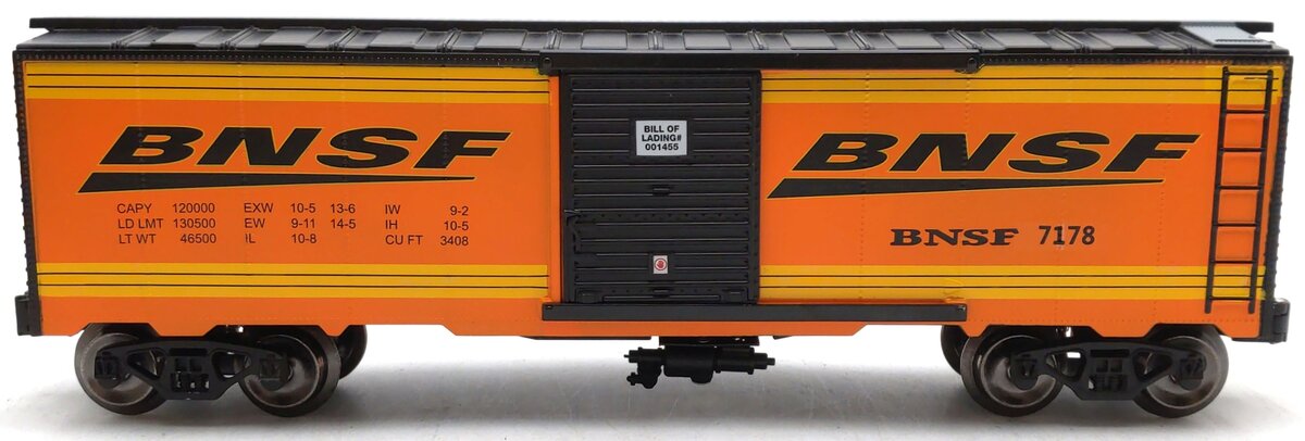 Menards 279-5786 O Gauge BNSF Boxcar #7178 EX/Box