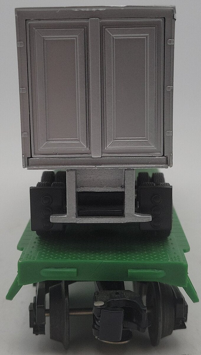 Lionel 6-16308 O Gauge Burlington Northern Flatcar w/Trailer #298224 VG