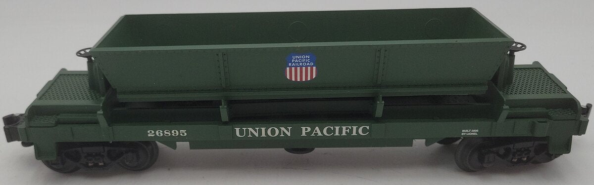 Lionel 6-26895 O Union Pacific Coal Dump Car w/Coal Load EX/Box