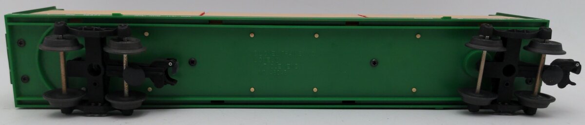 Lionel 6-16371 O Gauge Burlington Northern I-Beam Flat Car #16371 w/Wood Load EX