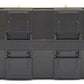 Menards 279-4570 O Gauge BNSF Covered Hopper Car #11078 LN
