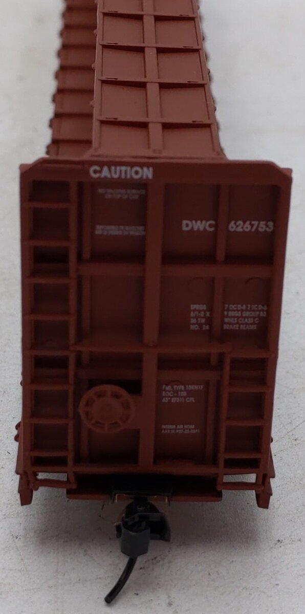 Walthers 932-41453 HO 72' Centerbeam Flat Car DWC # 626753 VG/Box