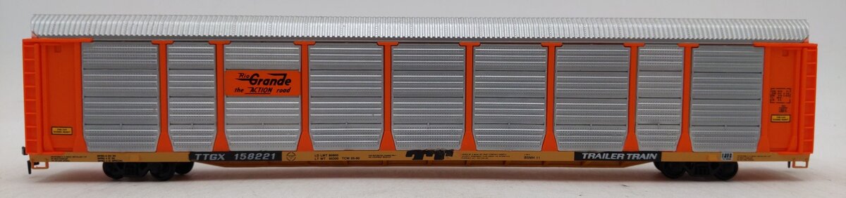 Walthers 932-4801 HO Rio Grande 89' Enclosed Auto Carrier Kit #158221-Assembled EX