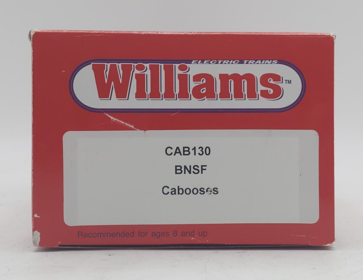Williams CAB130 O Gauge BNSF N5C Caboose #1644 EX/Box
