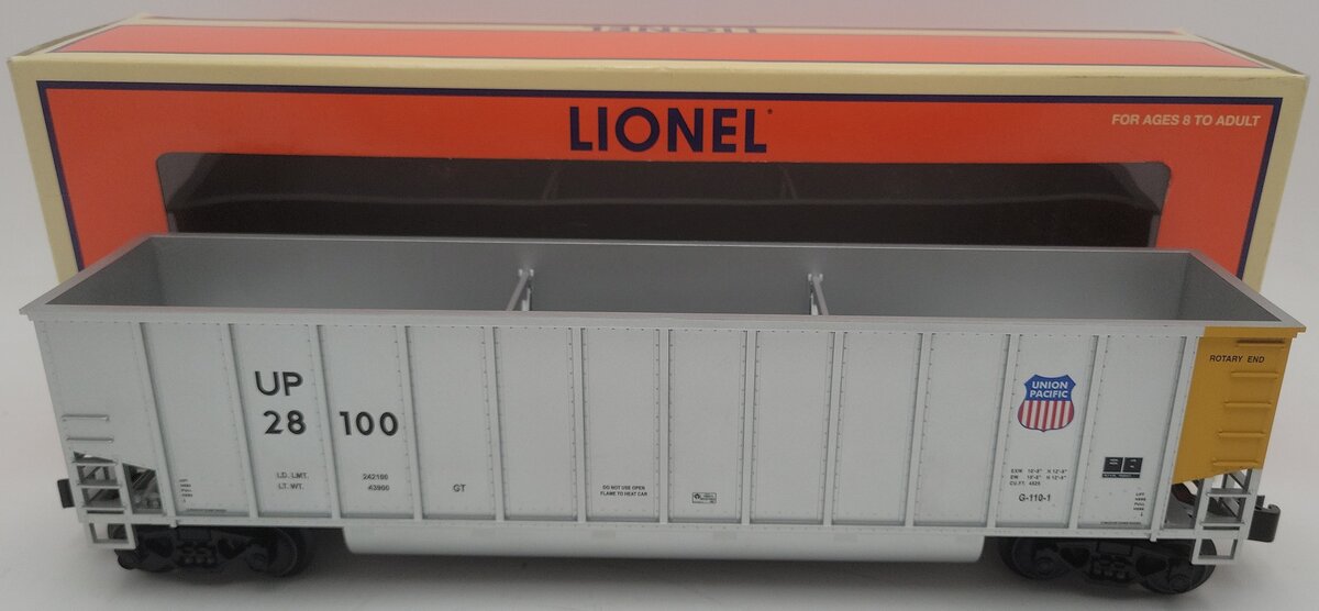 Lionel 6-17464 O Gauge Union Pacific Bathtub Gondola EX/Box