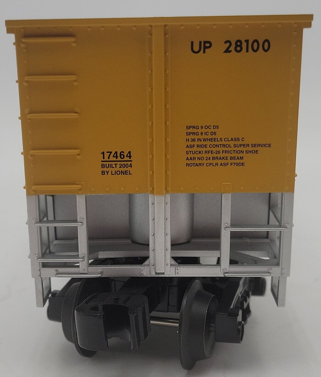 Lionel 6-17464 O Gauge Union Pacific Bathtub Gondola EX/Box