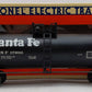 Lionel 6-17900 O Gauge Santa Fe Unibody Single Dome Tank Car #17900 VG/Box