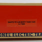 Lionel 6-17900 O Gauge Santa Fe Unibody Single Dome Tank Car #17900 VG/Box