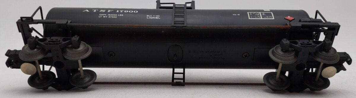 Lionel 6-17900 O Gauge Santa Fe Unibody Single Dome Tank Car #17900 VG/Box