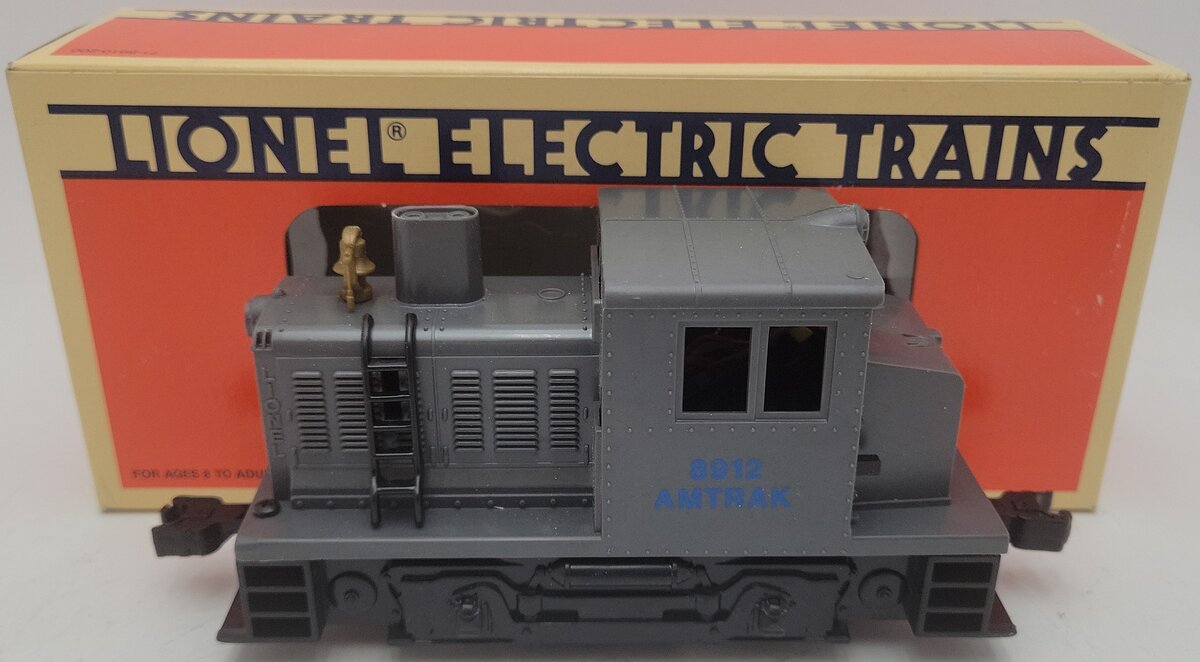 Lionel 6-18912 O Gauge Amtrak Industrial Diesel Switcher EX/Box