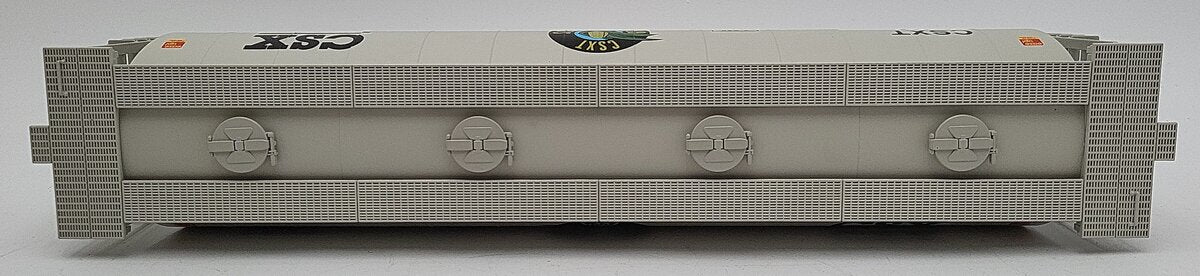 MTH 30-75521 O CSX RailKing 4-Bay Cylindrical Hopper Car #265105 EX/Box