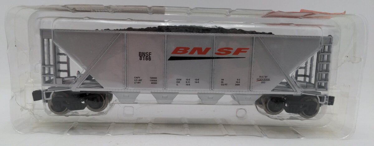 Menards 279-3574 O Gauge BNSF Coal Hopper Car #8166 EX