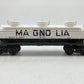 Lionel 6-9279 O Gauge Magnolia 3-Dome Tank Car VG/Box