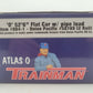 Atlas 984-1 O Scale Union Pacific Flat Car w/ Pipe Load #58789 (2 Rail) EX/Box