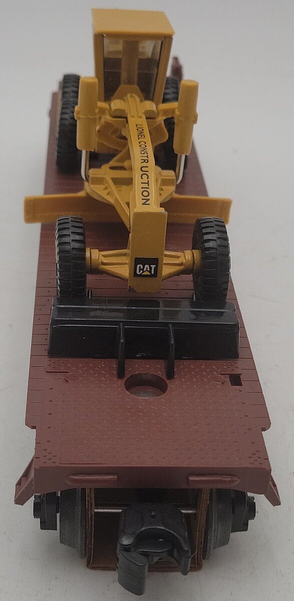 Lionel 6-16934 O Gauge Pennsylvania Flatcar w/Ertl Road Grader EX/Box