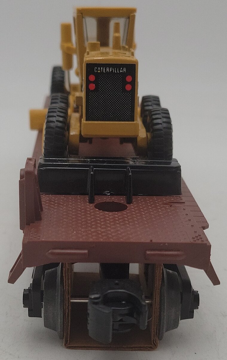 Lionel 6-16934 O Gauge Pennsylvania Flatcar w/Ertl Road Grader EX/Box