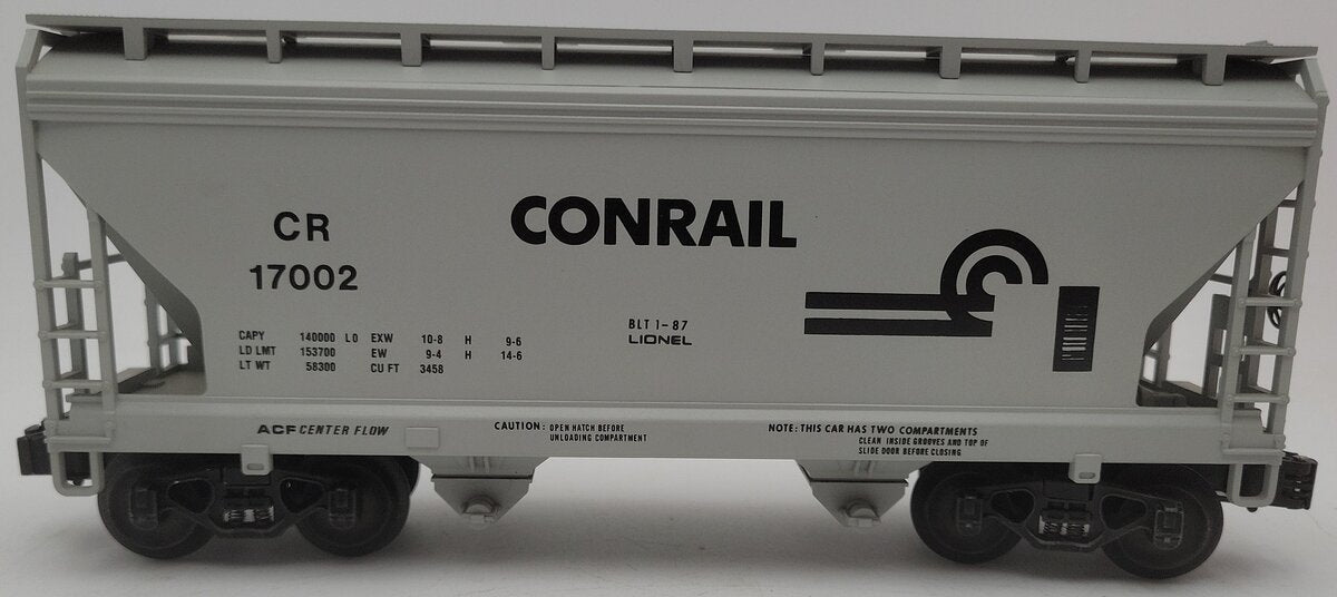 Lionel 6-17002 O Gauge Conrail Two Bay ACF Hopper #17002 EX/Box