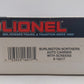 Lionel 6-16217 O Gauge Burlington Northern Auto Carrier with Screens EX/Box