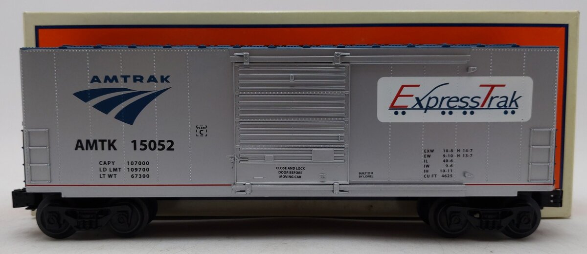 Lionel 6-15052 O Gauge Amtrak Hi-Cube Boxcar EX/Box