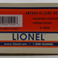 Lionel 6-15052 O Gauge Amtrak Hi-Cube Boxcar EX/Box