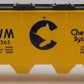 Lionel 6-9265 O Gauge Chessie Covered Hopper #9265 EX/Box