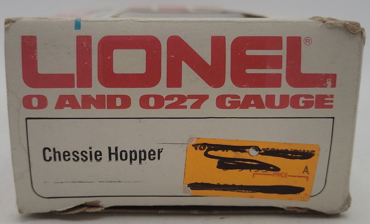 Lionel 6-9265 O Gauge Chessie Covered Hopper #9265 EX/Box