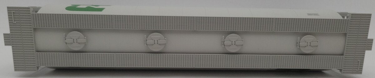 MTH 30-75523 O Gauge BNSF 4-Bay Cylindrical Hopper Car #485059 EX/Box